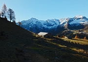 MONTI ARETE (2227 m.) e VALEGINO (2415 m.)… con giro ad anello da Cambrembo di Valleve il 21 novembre 2012  - FOTOGALLERY